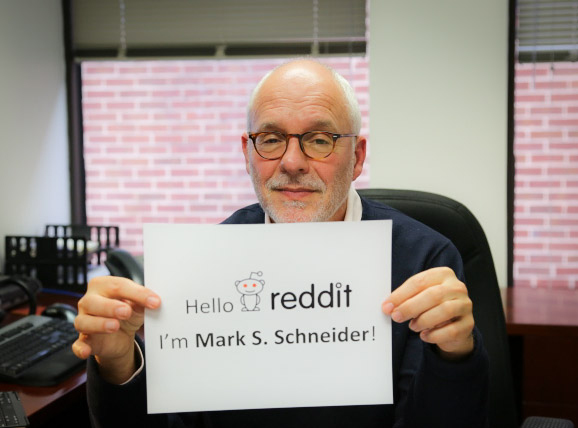 Mark Schneider on Reddit