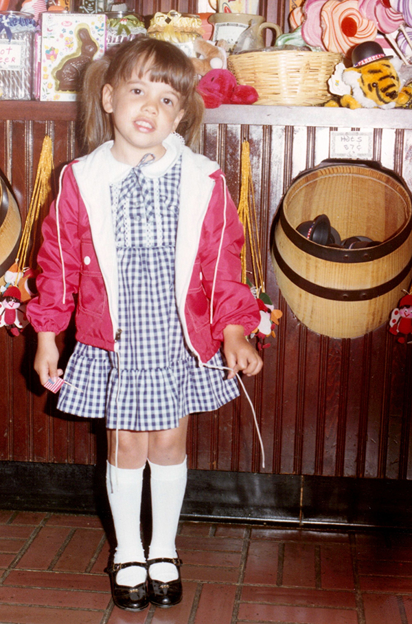 Image of Patricia Garcia-Arena as a child