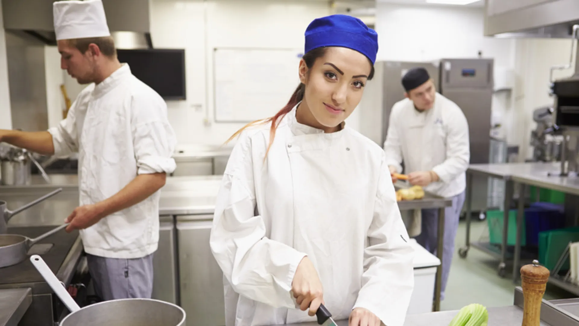 Young Training Chef 