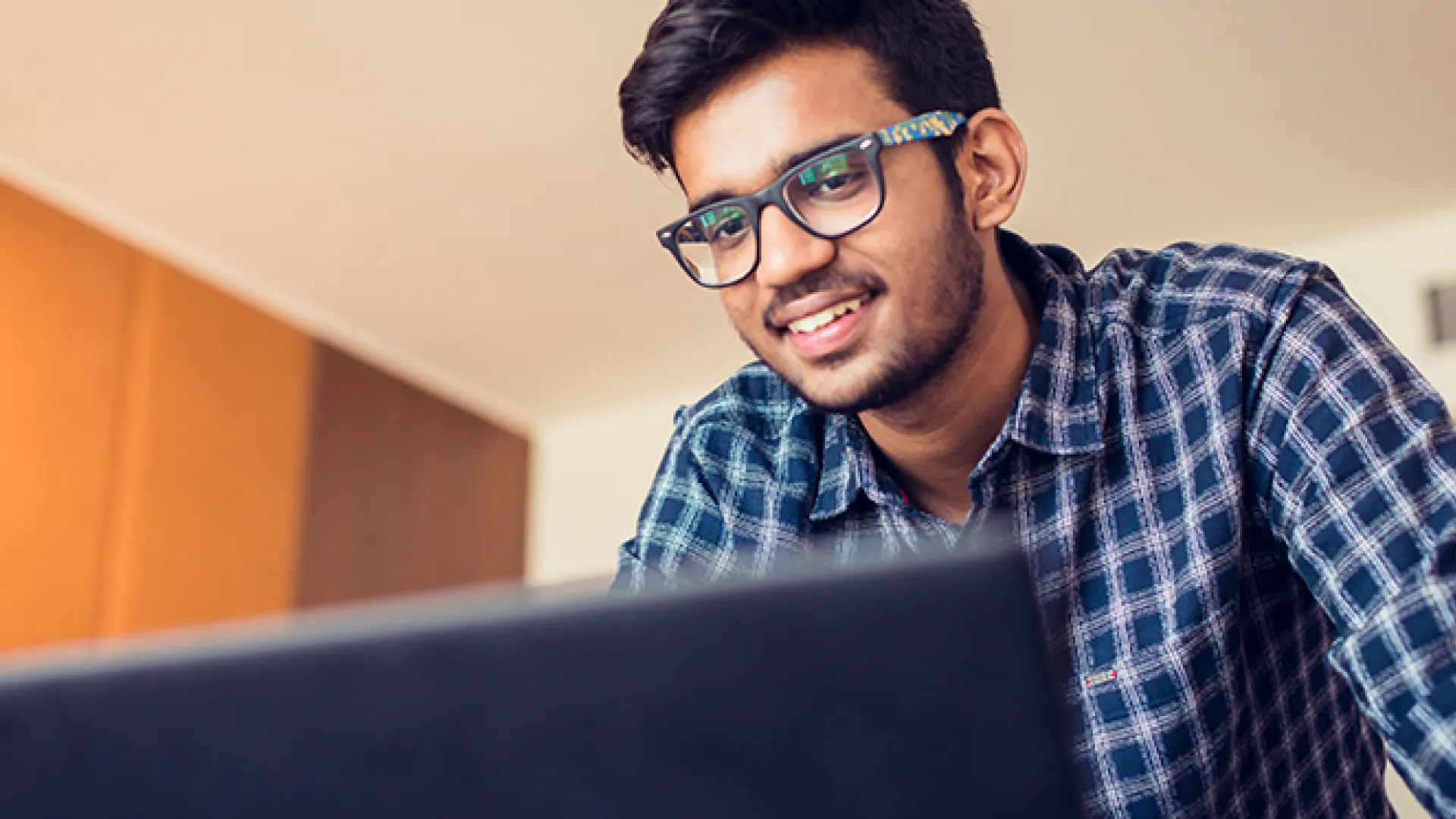 Man at computer