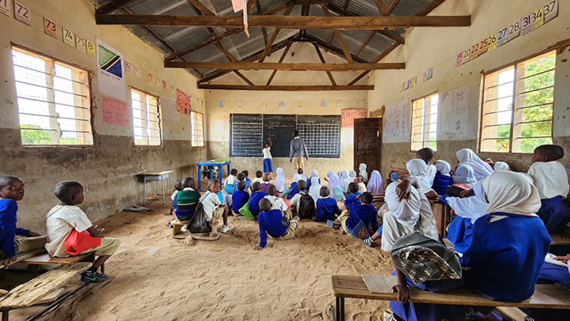 Classroom in Tanzania