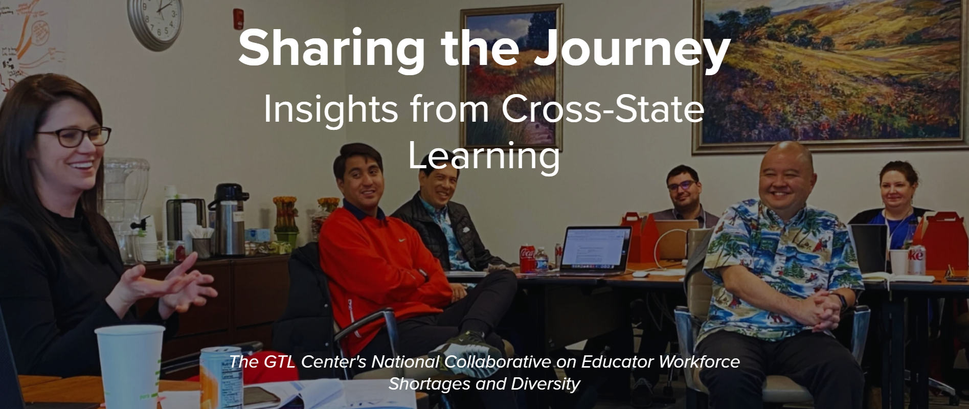 Title page of Digital narrative: sharing the journey-insights from cross state learning