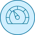Icon depicting measurement