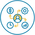 icon showing student outcomes