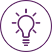 Icon of light bulb