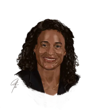 Illustration of Candace Hester