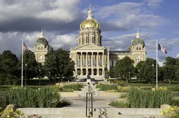 Iowa state capitol building