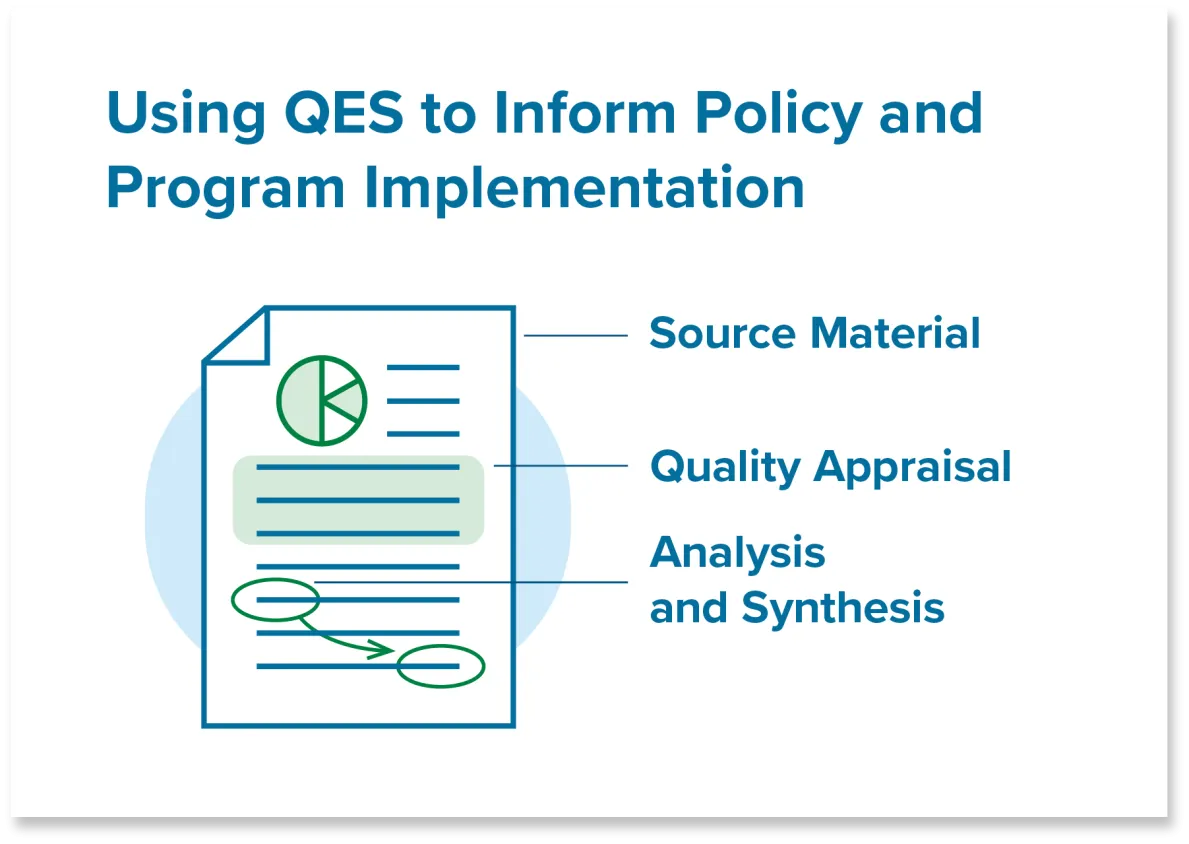 Using QES to Inform Policy and Program Implementation