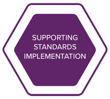 Graphic: Supporting Standards Implementation