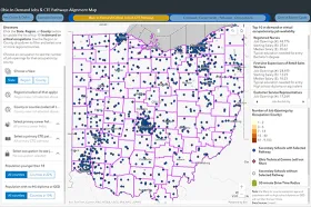 Ohio GIS map