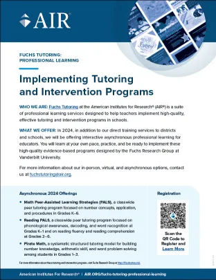 Fuchs Institute 2024 flyer
