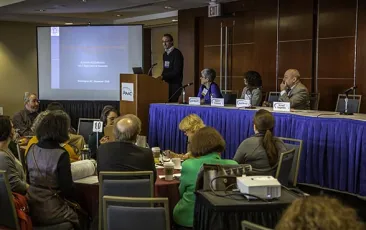 Image of presenters at PIAAC conference