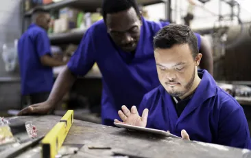 Apprentice on the job