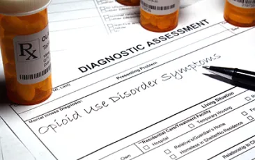 Image of pills and prescription pad 