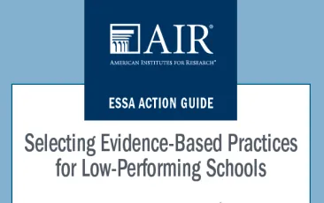 ESSA Action guide cover