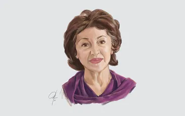 Illustration of Jaleh Soroui