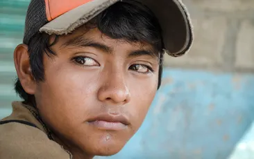Latin American teen