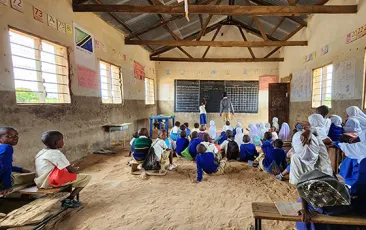 Classroom in Tanzania