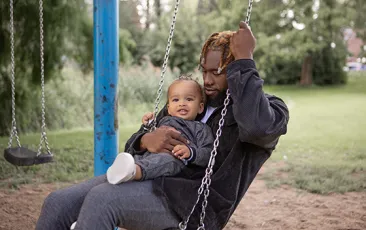 Fatherhood outdoor lifestyle