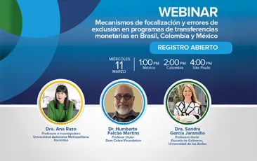Mecanismos de focalización y errores de exclusión en programas de transferencias monetarias en Brasil, Colombia y México