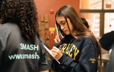 SMASH Summer Academy students