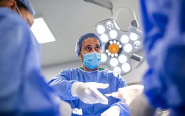 Surgeon in the OR