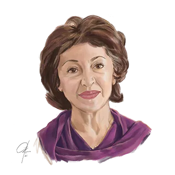 Illustration of Jaleh Soroui