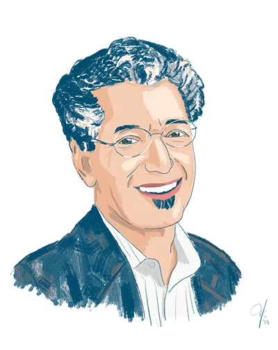 Illustration of David Osher
