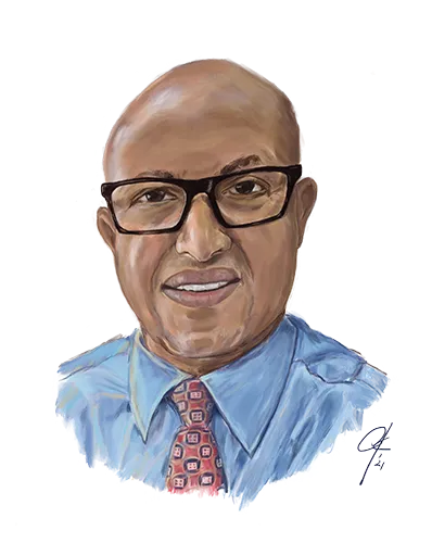 Illustration of Mehari Belachew
