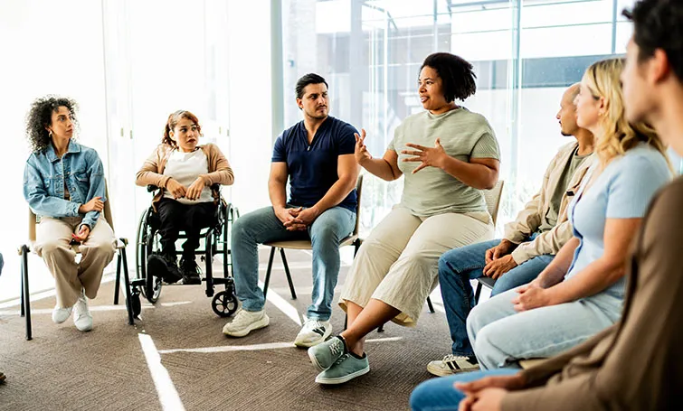 Community group session