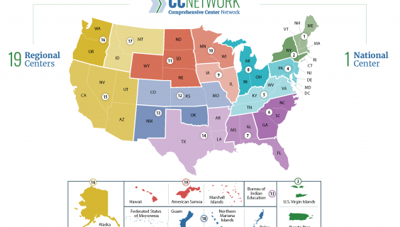 Map of US and Territories