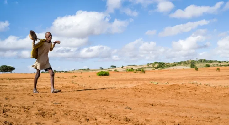 Farmer in Madagascar