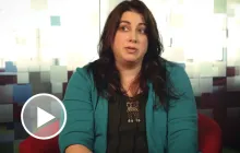 Image of Susan Heil discussing opioid treatment