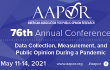 AAPOR Annual Conference logo 2021