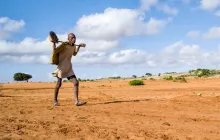 Farmer in Madagascar