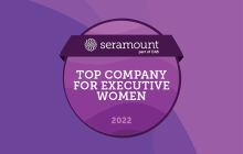 Seramount Top Company for Executive Women graphic
