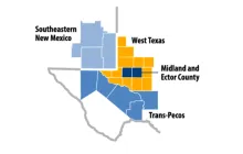Graphic of Permian Basin area
