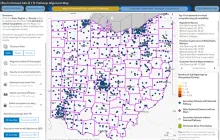 Ohio GIS map