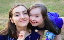Afterschool worker and young girl