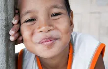 Smiling Philippine boy